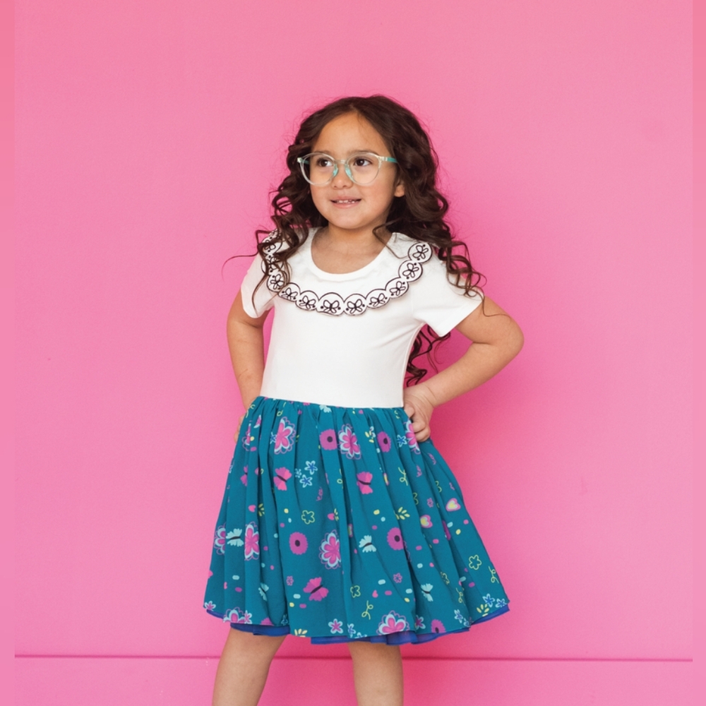 Taylor Joelle Ordinary Butterfly Mirabel Dress 4T